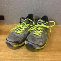 ASICS GT-2000 ランニングシューズ グレー/ライム