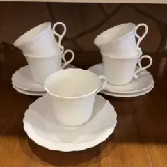 NIKKO】ファインボーンチャイナ コーヒーカップ&ソーサー 4客 | Mercari