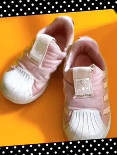 ❤️中古❤️ adidas ピンク スリッポン 14.0cm