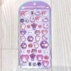 【正規品】ベイマックス　コットンパフィ　シール　ディズニー　カミオ　クラックス