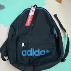 adidas バックパック 黒/青