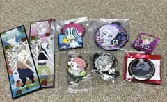 不死川実弥　鬼滅セット　キーホルダー　シール　錆兎　累　猗窩座　蜜璃　伊之助