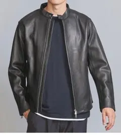 UNITED ARROWS　シープレザー シングル ライダースジャケット