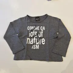 COMME CA ISM 長袖カットソー 90サイズ グレー