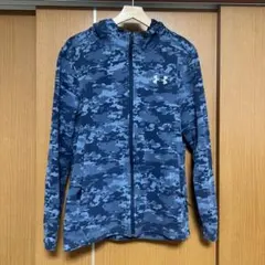 Under Armour ネイビー迷彩 トレーニングジャケット L