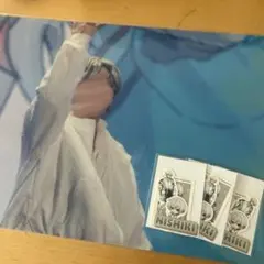 にしき Thanks Partyくじ ふぁみくじ クリアポスター ステッカー