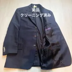 美品/ラルフローレンパープルレーベル テーラードジャケット リネン100% 伊製