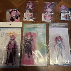 綺々羅々ヴィヴィ　5点セット　ホロライブショップ　原宿　アクリルスタンド 綺々羅々ヴィヴィ 5点セット ホロライブショップ 原宿 アクリル