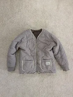 BEAMS mini ボア リバーシブル ノーカラーブルゾン