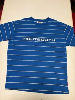 TIGHTBOOTH ボーダー Tシャツ ブルー Mサイズのサムネイル