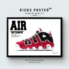 UP モアテン96ブルズ キックスポスター 送料無料/UP-07