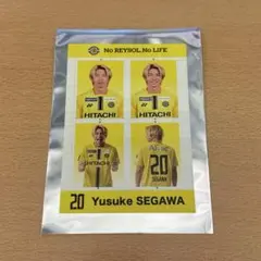 柏レイソル　スクエア缶バッジ　瀬川祐輔キラ 柏レイソル スクエア缶バッジ 瀬川祐輔 ホロ - メルカリ