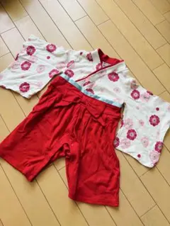袴ロンパース　80