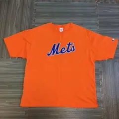 MLB ニューヨーク・メッツ Tシャツ オレンジ XL
