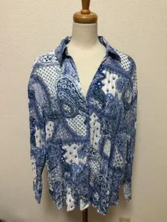 再お値下げ中！近日処分します！ZARA 柄シャツ