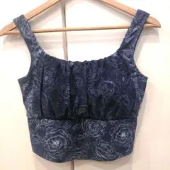 美品SUKALA ブルーミングフラワーブラトップ ホットヨガスタジオラバLAVA