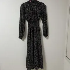 fifth フラワープリントワンピース　M
