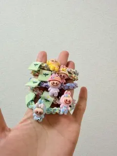 ラブブ　LABUBU ヘアゴム5個セット