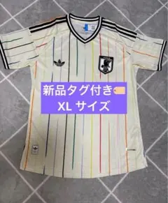 サッカー日本代表デザイン 半袖ユニフォーム XLサイズ タグ付き【新品