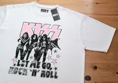 【新品・未使用・タグ付き】KISS メンバーTシャツ 4L 白 BRAVADO
