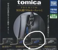 トミカプレミアム　BOX調アクリルキーチェーン1 11番NISSANスカイライン
