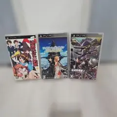 PSP 涼宮ハルヒの約束 地球防衛軍2 ソードアートオンライン ソフト まとめ