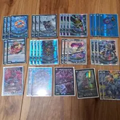 デュエルマスターズ　青魔導具デッキパーツとスリーブ