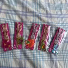 カラフルネックレスセット 5本入り