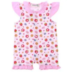 [新品！ベビー♪ノースリーブロンパース　70センチ]