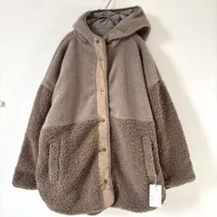 【※訳あり未使用品】LUPILIEN ルピリアン　リバーシブル　ボアジャケット