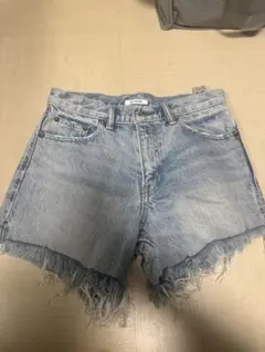 SLYライトブルー デニムショートパンツ