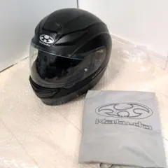 【美品】 OGKカブト SHUMA フルフェイス ヘルメット S 艶消し黒のサムネイル