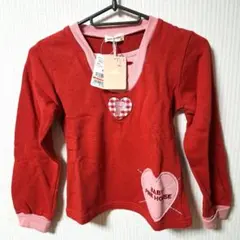 BABY PINK HOUSE 赤 トレーナー 130cm
