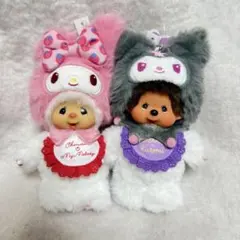 ロディ×モンチッチ コラボ　レッドRody&Monchhichi ぬいぐるみ ロディ×モンチッチ コラボ レッドRody&Monchhichi ぬいぐるみ