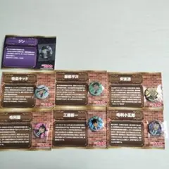 名探偵コナン プロフィール缶バッジ 7個セット