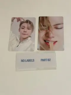 TXT ヨンジュン NO LABELS weverse 特典トレカ ステッカー - メルカリ