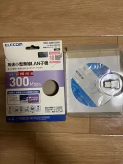ELECOM 小型無線LAN子機 WDC-150SU2MBK - メルカリ