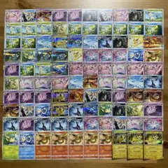 3981 ブイズ 100枚 人気セット ブラッキー等 パーツ 大量 まとめ売り