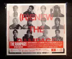 【初回仕様】RAMPAGE 最新アルバムCD (R)ENEW シリアルトレカなし