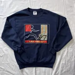 【JERZEES】スウェット　90s サッカー　made in USA 古着