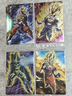 ドラゴンボールウエハースカードUNLIMITEDシリーズ セル編 4枚セット