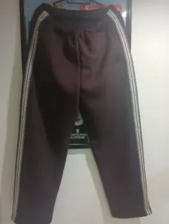 GU×UNDERCOVER トラックパンツ　ワイン　Lサイズ