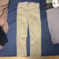 ベージュ コーデュロイ パンツ　日本製