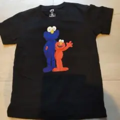 ユニクロ Tシャツ 140サイズ セサミストリート KAWS