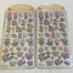 コットンパフィーシール ズートピア 2枚セット正規品