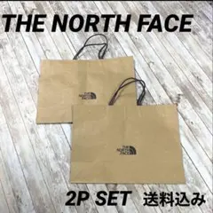 THE NORTH FACE ショップ袋 紙袋 2枚セット 新品