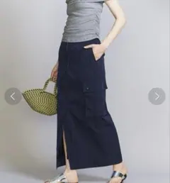 BEAUTY&YOUTHナイロンヴィンテージカーゴスカート