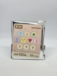 BT21 缶バッジ　CHIMMY.SHOOKY