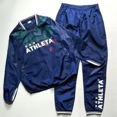 【上下セット】ATHLETA ピステ セットアップ ネイビー XL ウインド