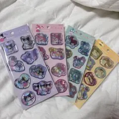 【正規品】サンリオ　ウォーターシール　4点セット